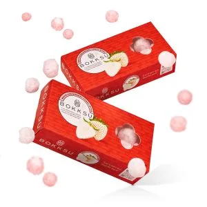 White Strawberry Japanese Candy Bites (2-Pack)