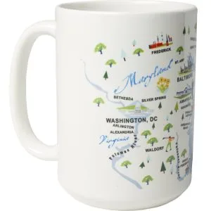 Galleyware – Chesapeake Bay 15-oz. Ceramic Mug