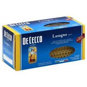 De Cecco – Lasagne Pasta, 16 Oz (Pack Of 12)