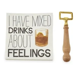 MUD PIE BOTTLE OPENER NAPKIN SET – Mixed Drinks