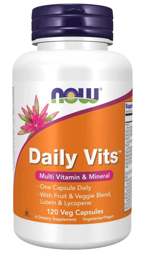 Daily Vits™ Veg Capsules – Multivitamin & Mineral