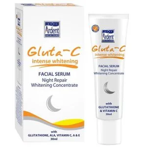 Hype Ardent Skin Care – Gluta-C – Intense – Facial Serum – Night Repair Whitening Concentrate – SPF 25 – 30 ML