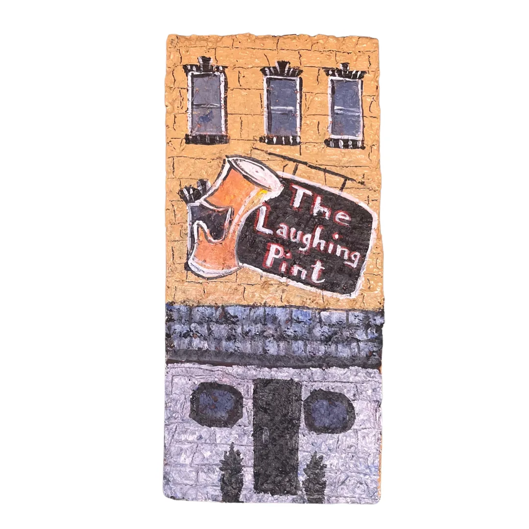 Linda Amtmann Hand Painted Brick – The Laughing Pint