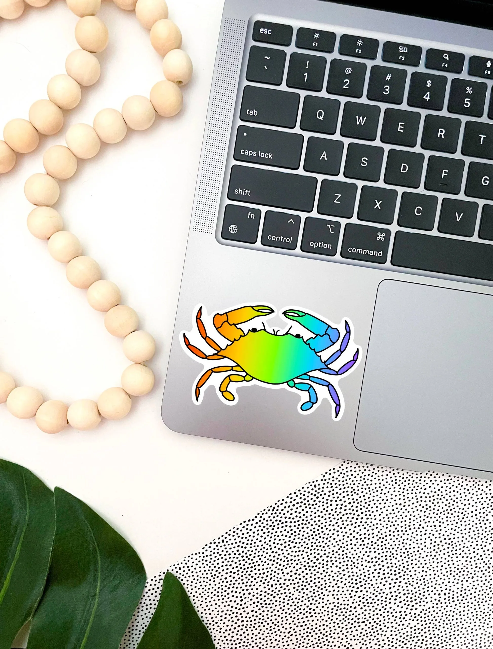 Jami Creates – Rainbow Crab Pride Sticker