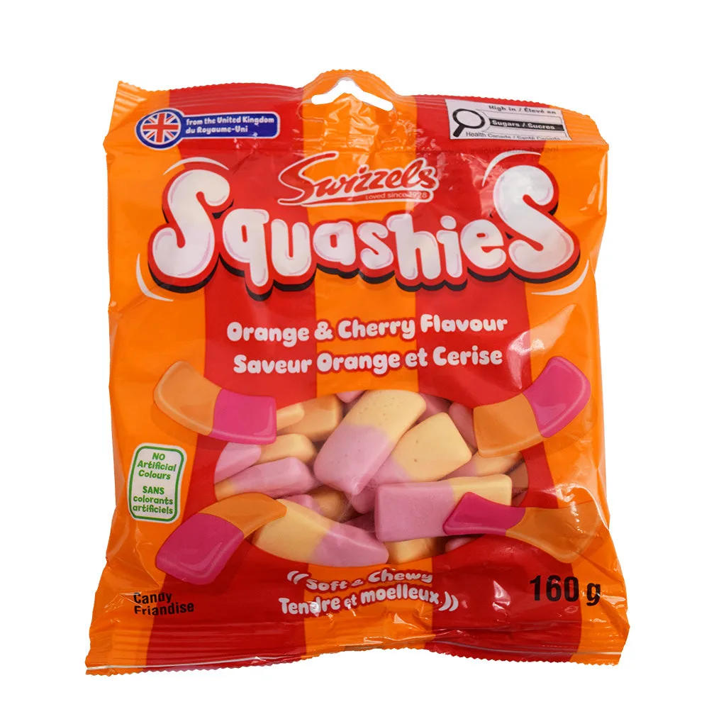 Swizzles Squashies Orange & Cherry