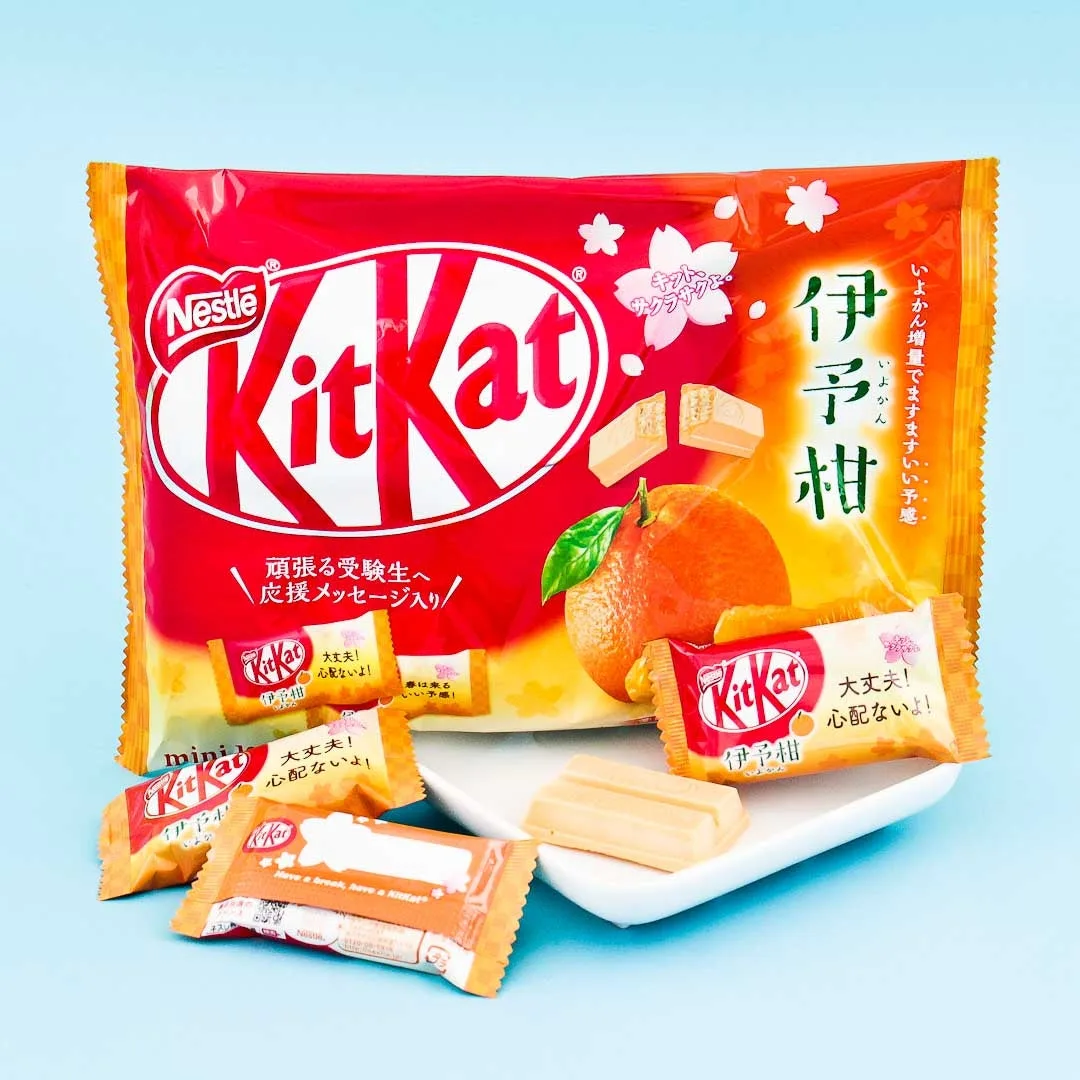 Kit Kat Chocolates – Iyokan Orange