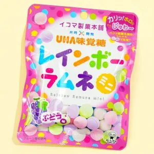 UHA Mikakuto Rainbow Ramune Candy – Grape
