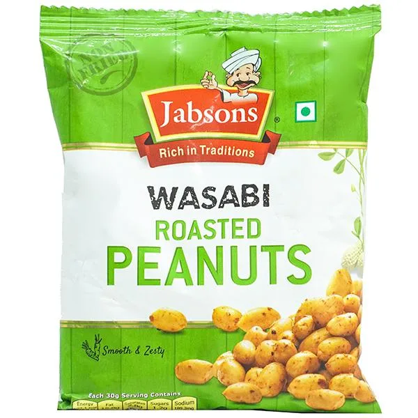 Jabsons Wasabi Roasted Peanuts