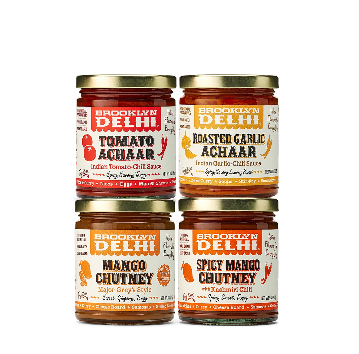 Brooklyn Delhi Essential Indian Condiments Bundle