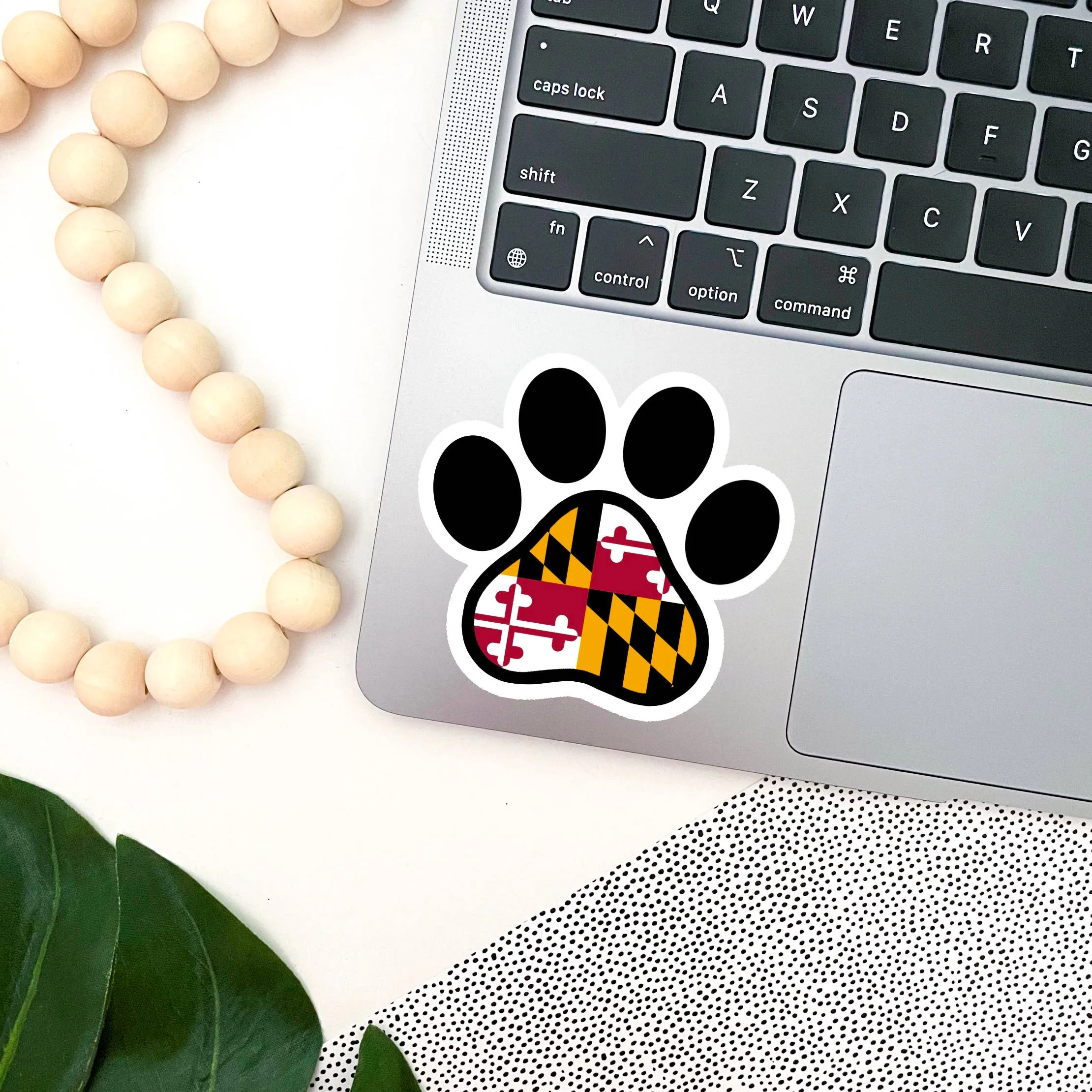 Jami Creates – Maryland Dog Paw Sticker