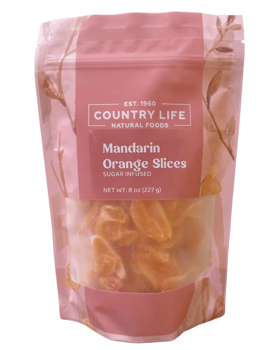 Mandarin Orange Slices, Dried, Infused