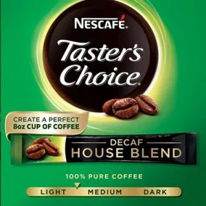Nescafe Taster’s Choice Decaf Instant Coffee Singles 16 count