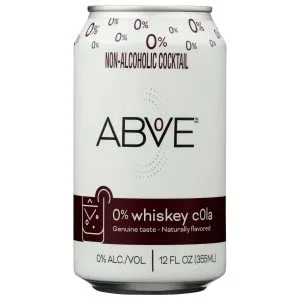 Above – Whisky Cola Non Alcoholic Cocktails 4Pk, 48 FO – Pack of 6