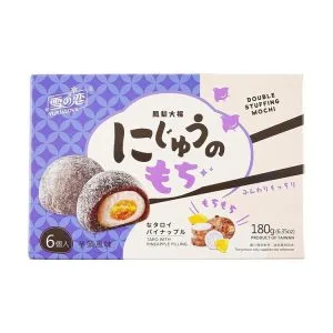 Yuki&Love Pineapple and Taro Double Filling Mochi