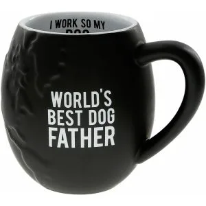 Pavilion – World’s Best Dog Father – 20 oz Embossed Mug