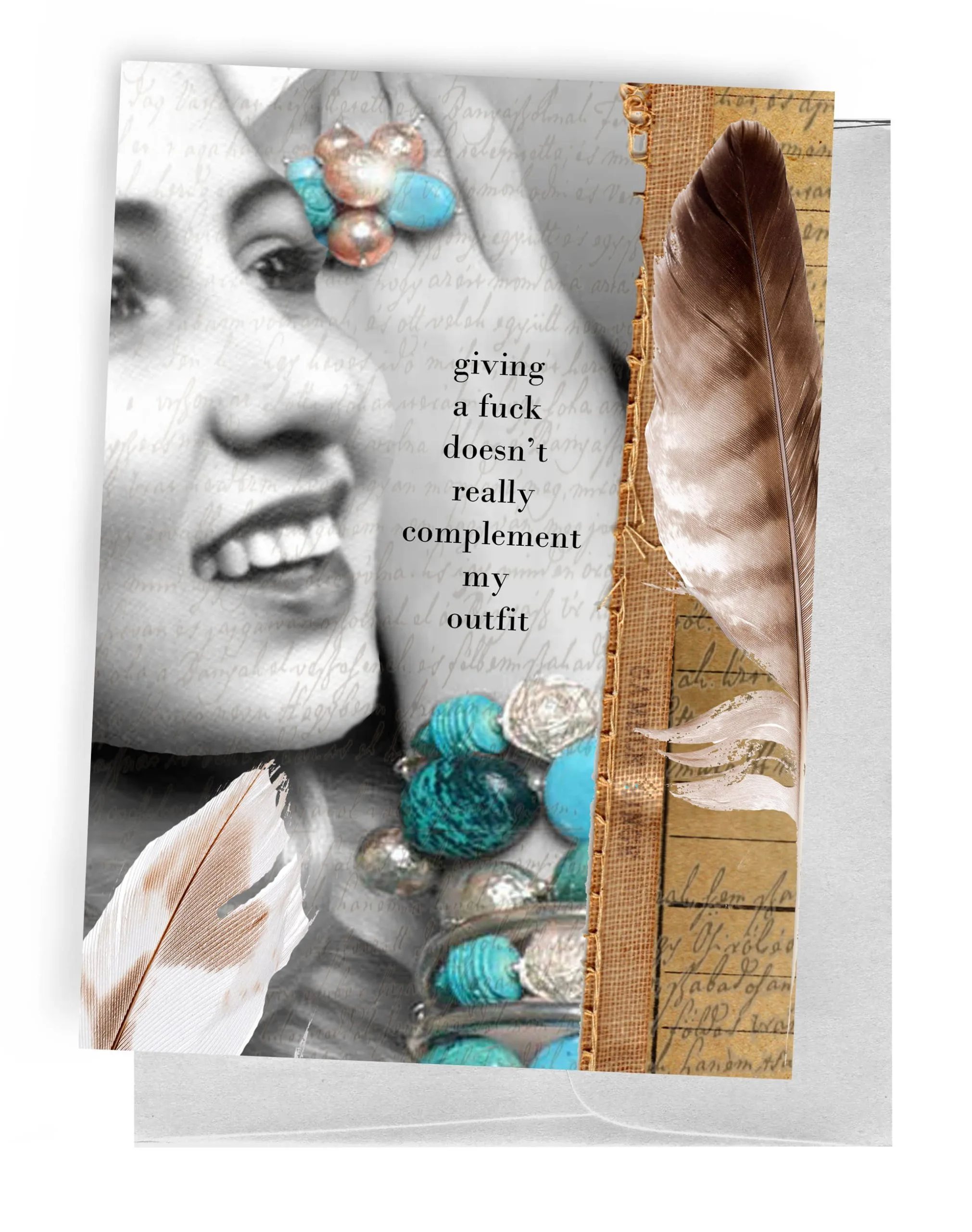 Erin Smith Art – 343 Complement Greeting Card