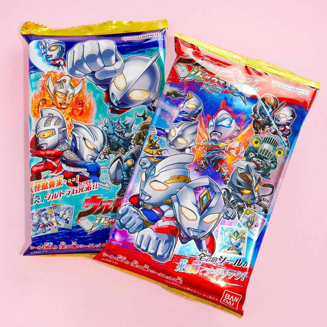 Ultraman Ultra Heroes Vol. 2 Wafer With Sticker