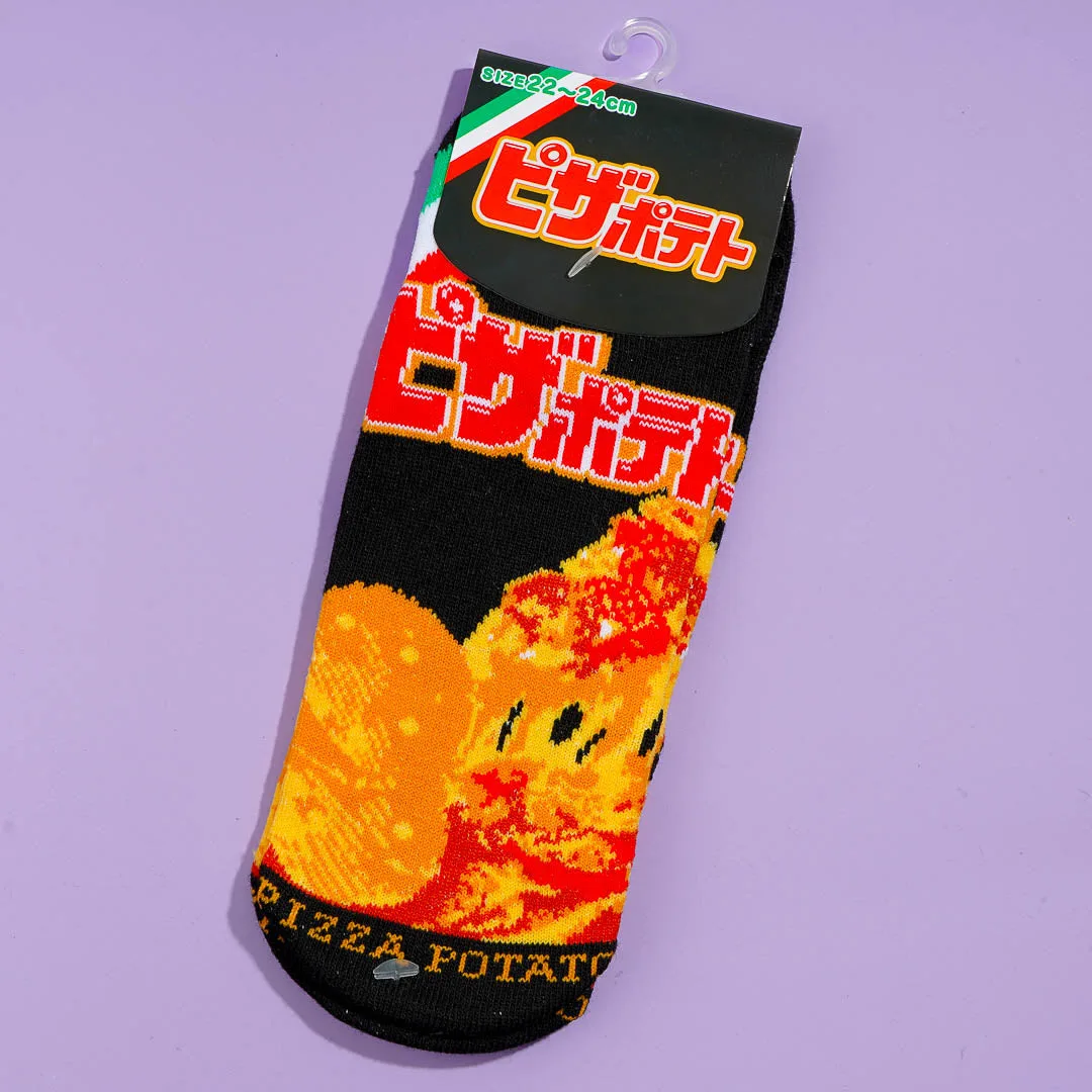 Calbee Spicy Habanero Pizza Potato Chip Socks