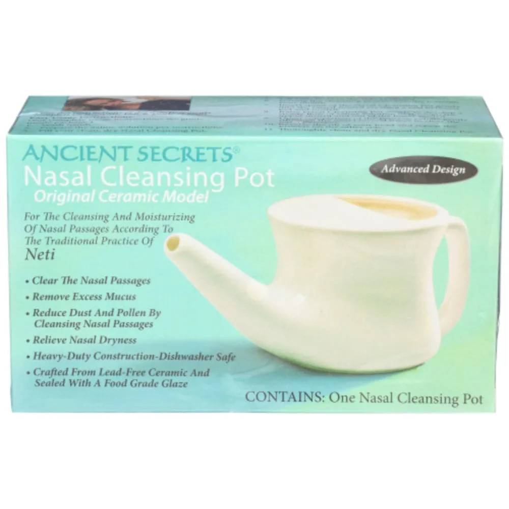 Ancient Secrets – Neti Nasal Cleansing Pot