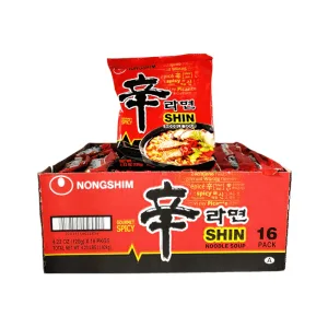 Nongshim Shin Noodle Soup Gourmet Spicy