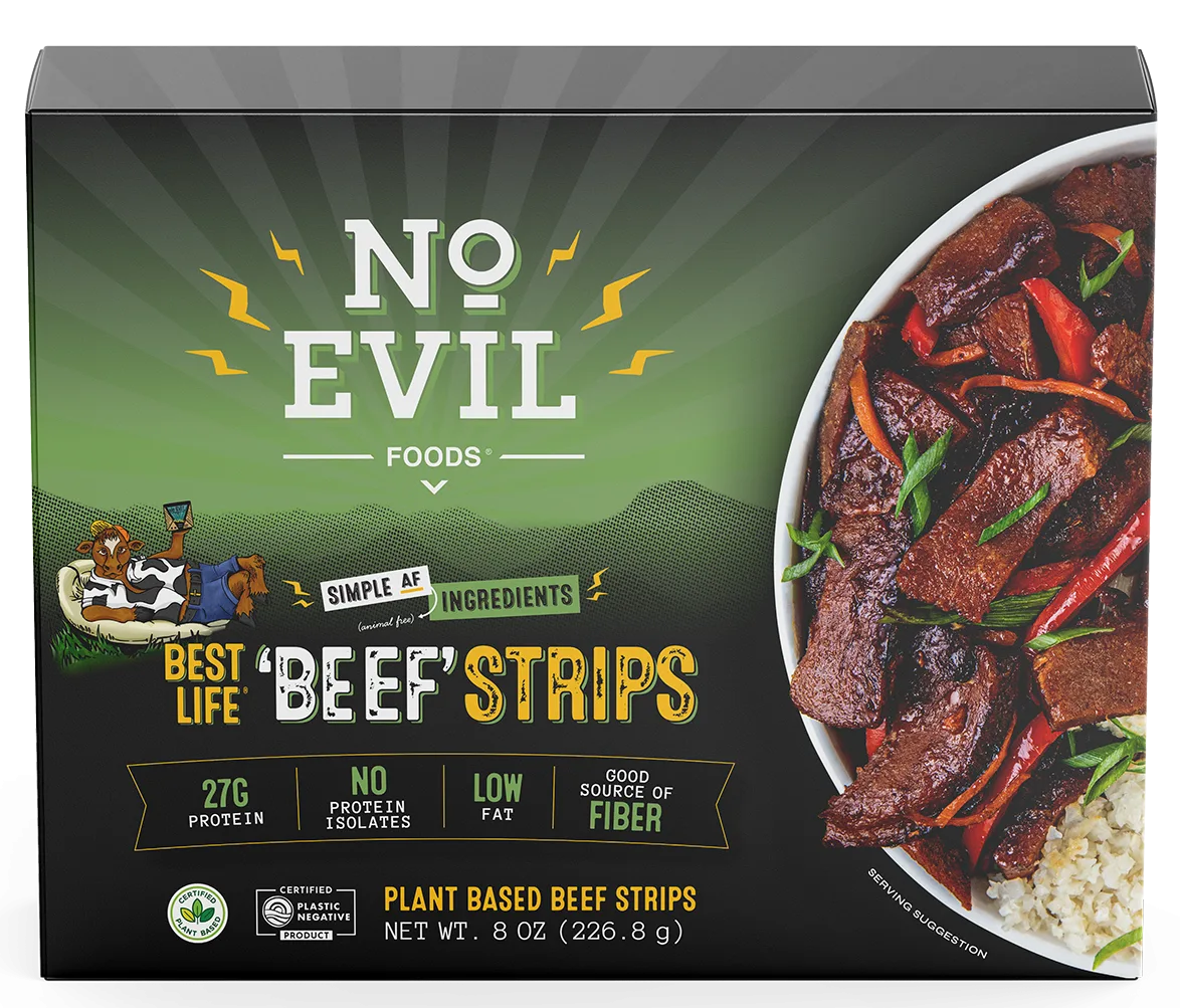 No Evil Foods – Beef Strips