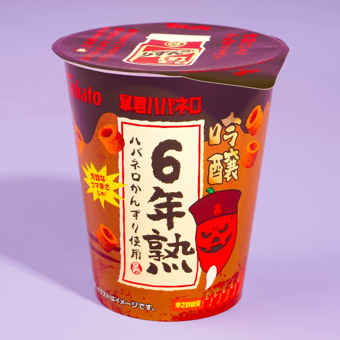 Tohato Tyrant Habanero Ginjo Potato Rings