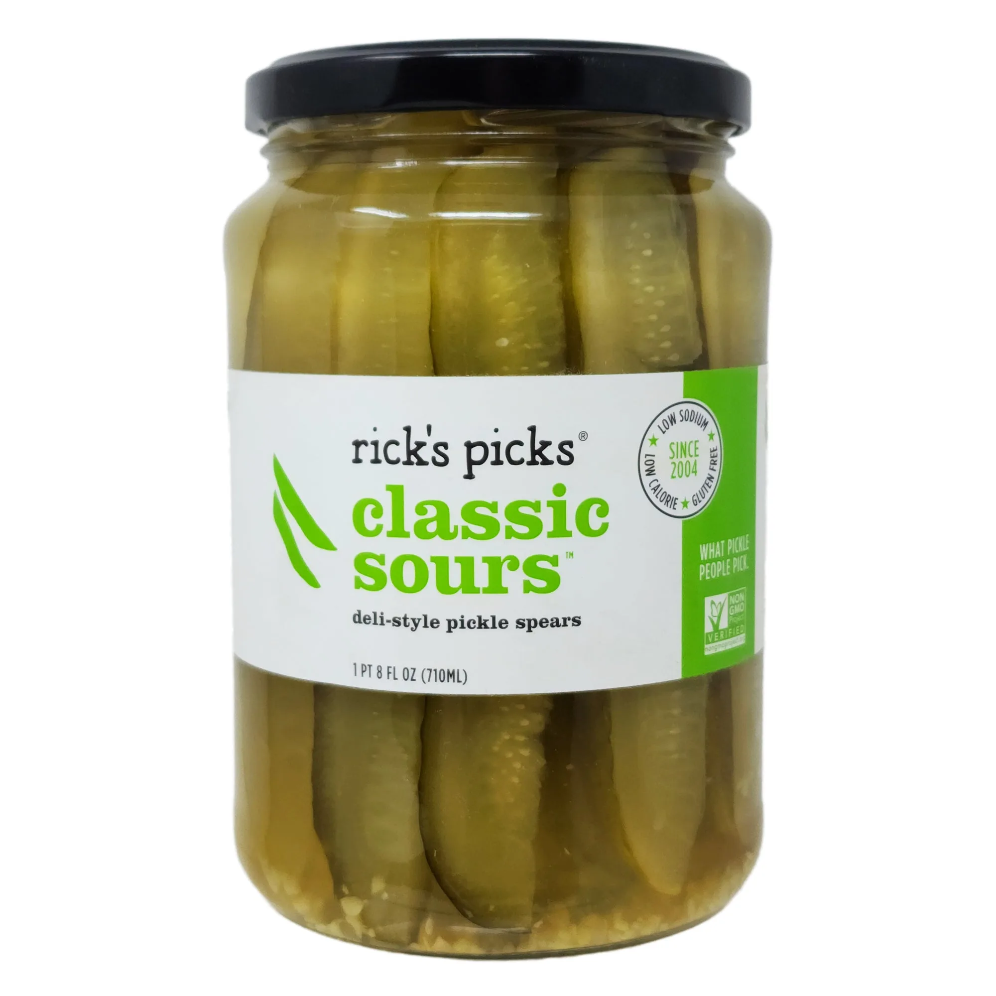 Low Sodium Dill Pickle Spears