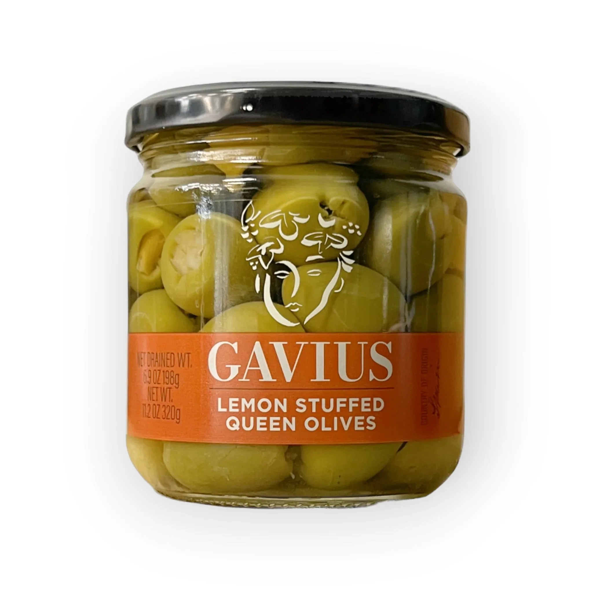 Gavius Lemon Stuffed Queen Olives