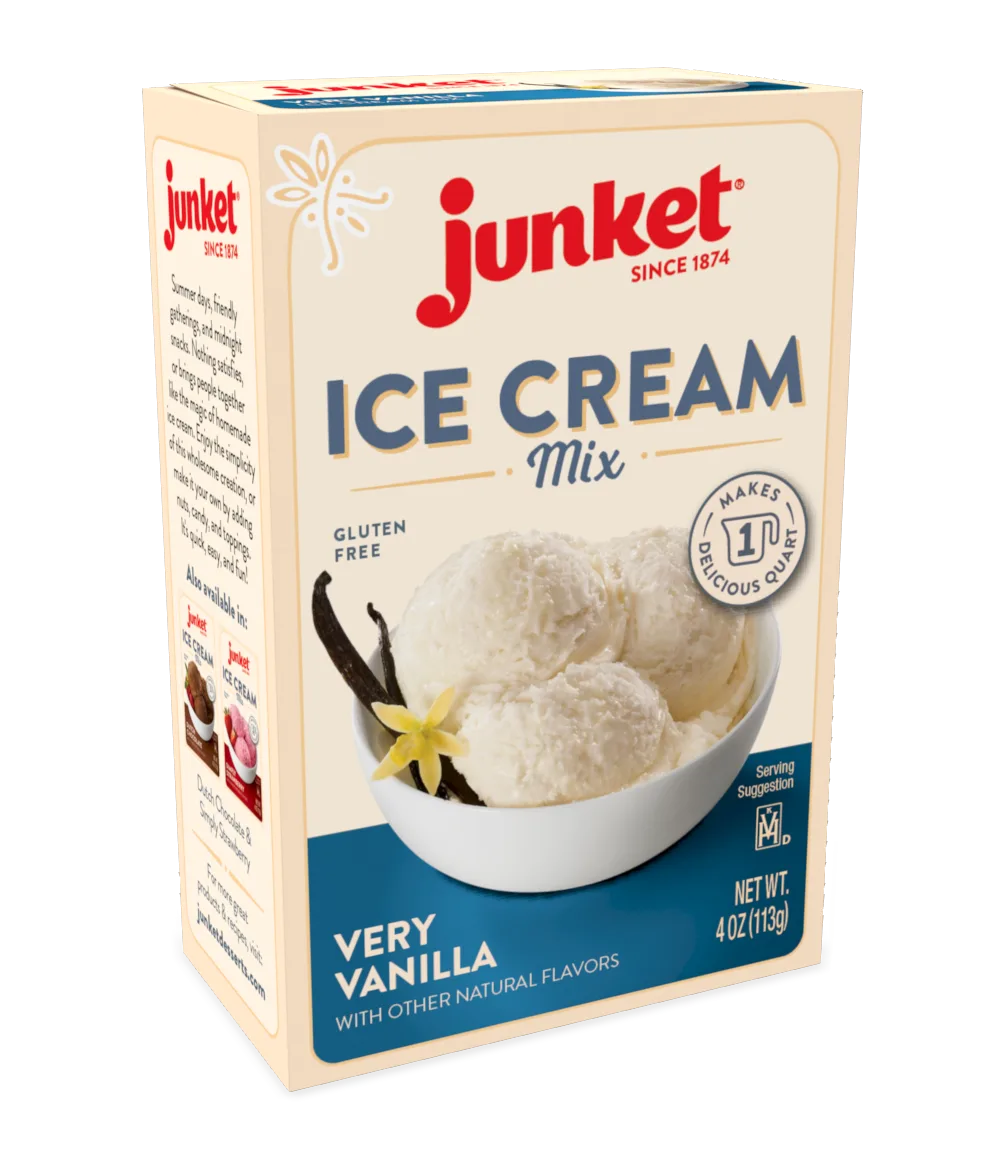 Junket Ice Cream mix