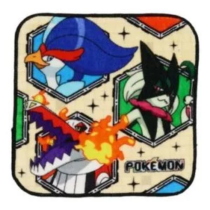 Pokémon Mini Towels 3-Pack – Pocket Size 16×16 cm