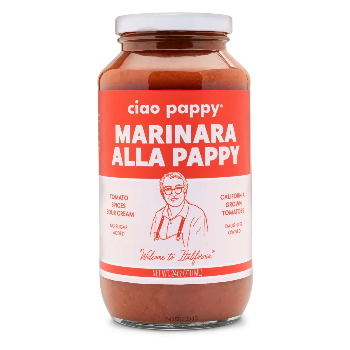 Ciao Pappy Marinara alla Pappy bottle – 12 bottles case
