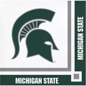 Creative Converting – Michigan State Beverage Napkin