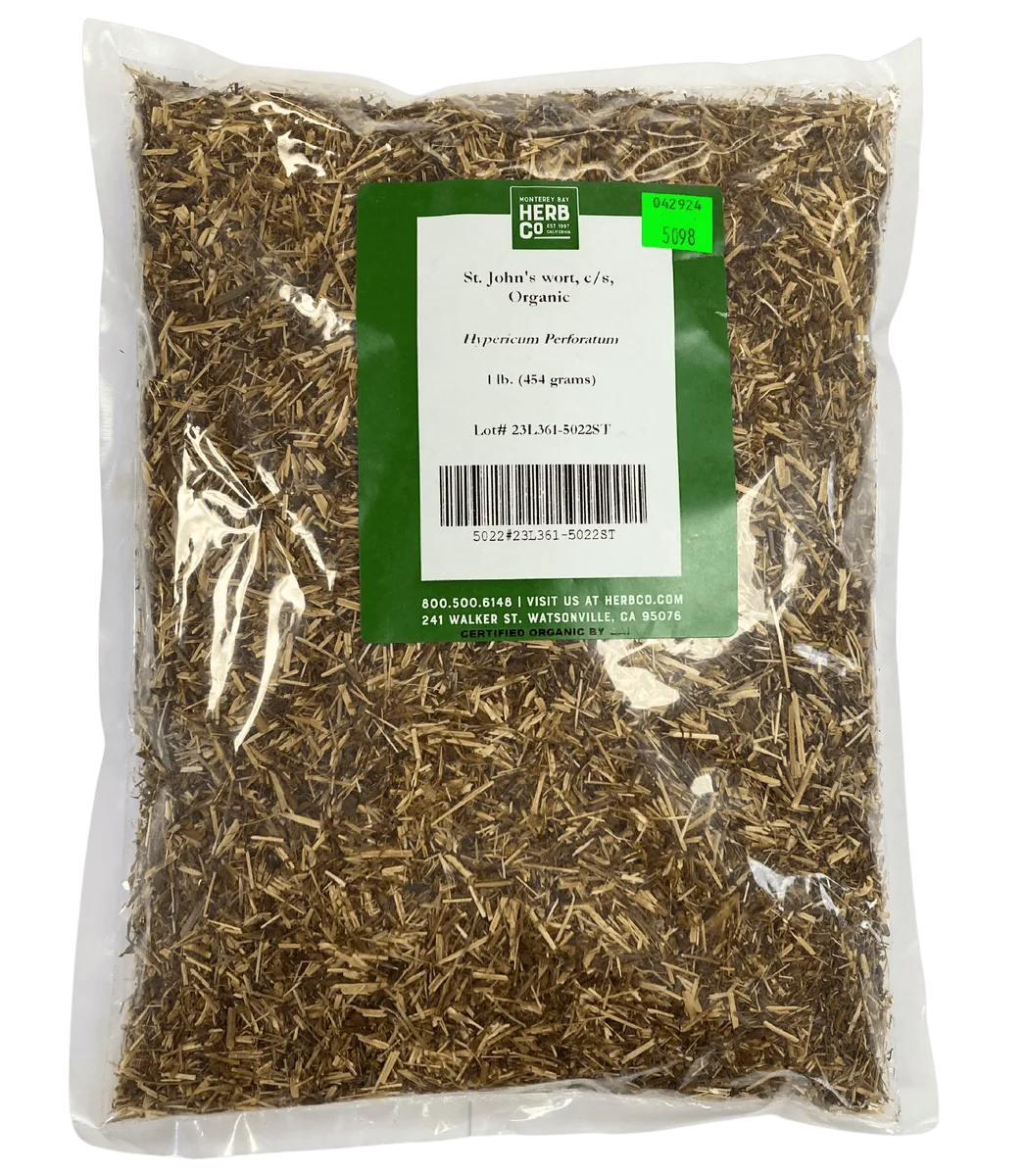 St. John’s Wort, Organic, Cut & Sifted