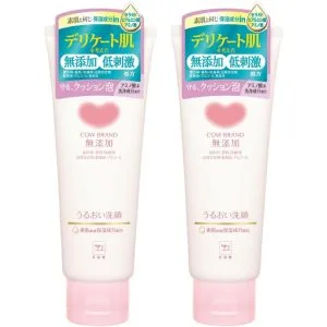 Cow Brand Milk Additive-Free Moisturizing Face Wash (2-Pack 110g each) Made in JAPAN – Tokyo Sakura Mall