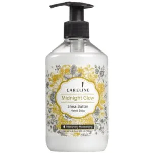 Careline Midnight Glow Shea Butter Hand Soap, Kosher for Passover, Moisturizing Formula, 16.9 Fl oz