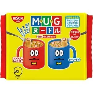 Nissin “MUG Noodle” 2 Flavors, Instant Ramen, 94g