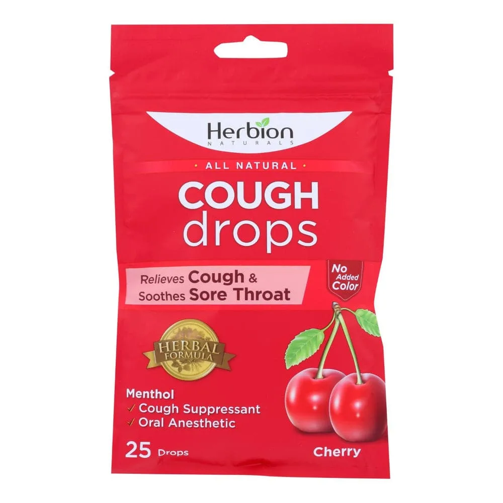 Herbion – Cough Drops Cherry