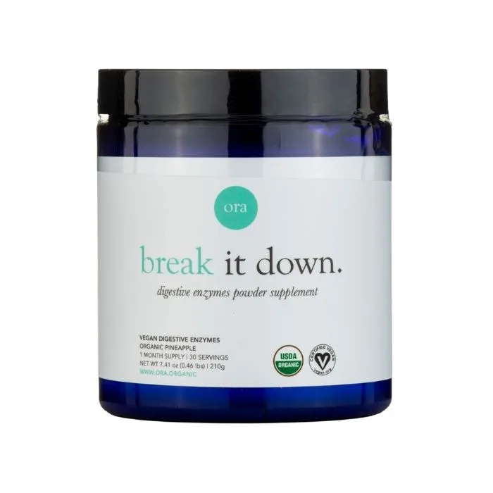Ora – Digestive Enzymes Capsules – Break it Down, 30 Capsules