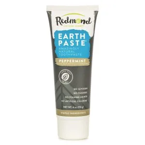 Redmond – Earthpaste Mineral Toothpaste with Silver Peppermint Charcoa