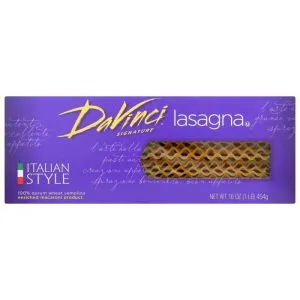 Davinci – Lasagna Pasta, 16 Oz (Pack Of 12)