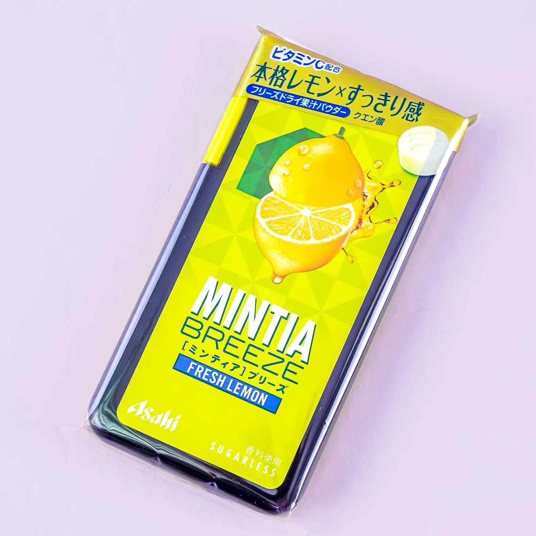 Asahi Mintia Breeze Mints – Fresh Lemon