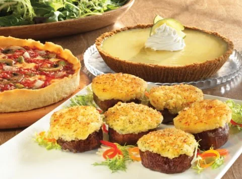 2 Wildfire Filet Medallion Trios & Key Lime Pie