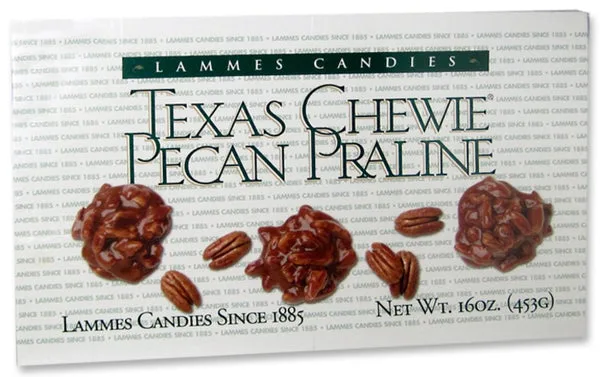 Lammes Texas Chewy Pralines Gift Box