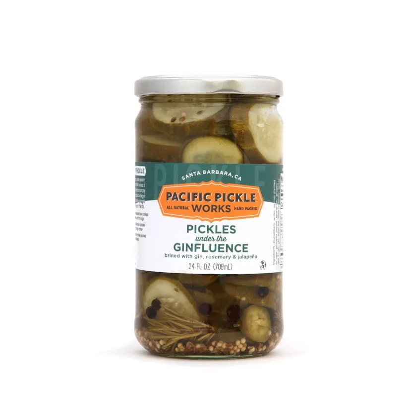 Pacific Pickle Works Pickles Under the Ginfluence