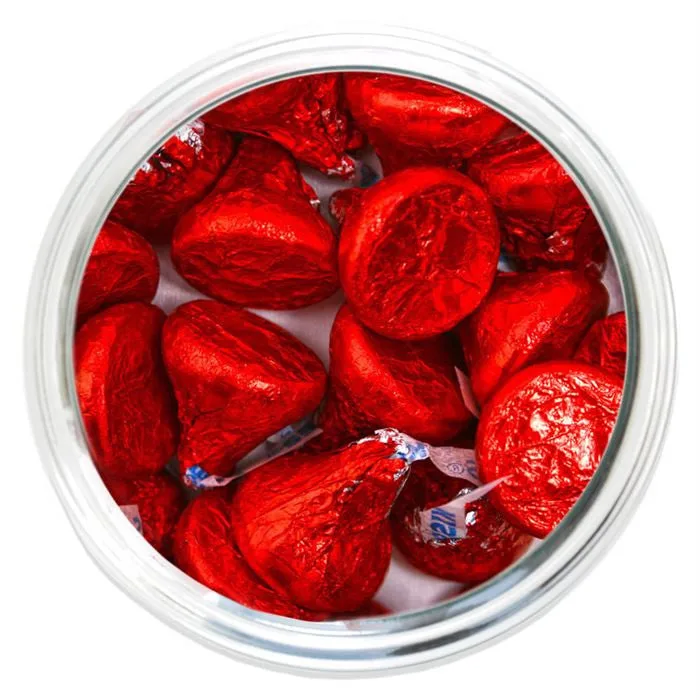 Red Hershey’s Kisses