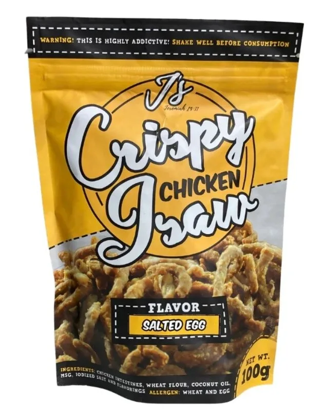 Crispy Isaw Salted Egg