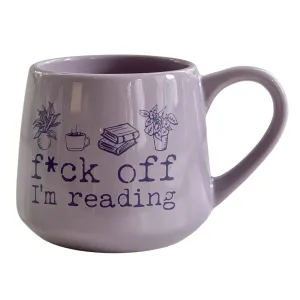 Moonlight Makers – Funny Mug – F*ck Off I’m Reading – 16oz – Book Love