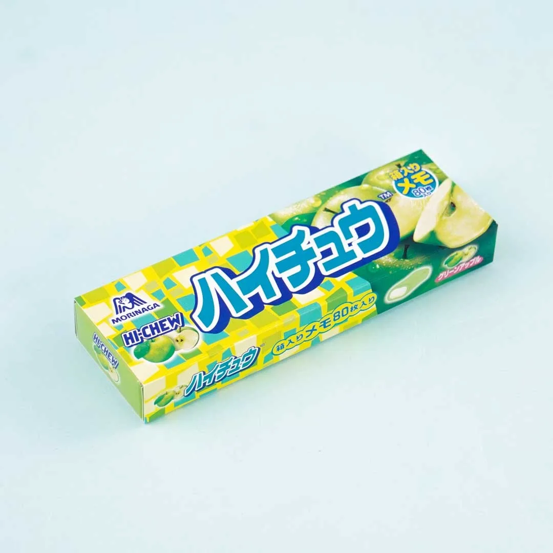 Hi-Chew Green Apple Boxed Sticky Notes