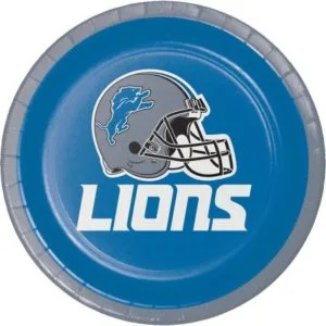 Creative Converting – Lunch Plate Detroit Lions
