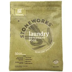GrabGreen – Stoneworks Laundry Detergent Pods Olive Leaf 50 Loads